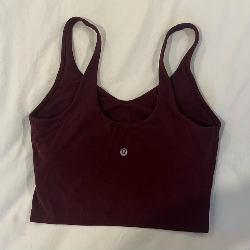 LULULEMON ALIGN TANK IN MAROON